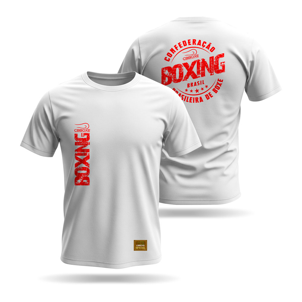 Camiseta CBBOXE Boxing Red Point