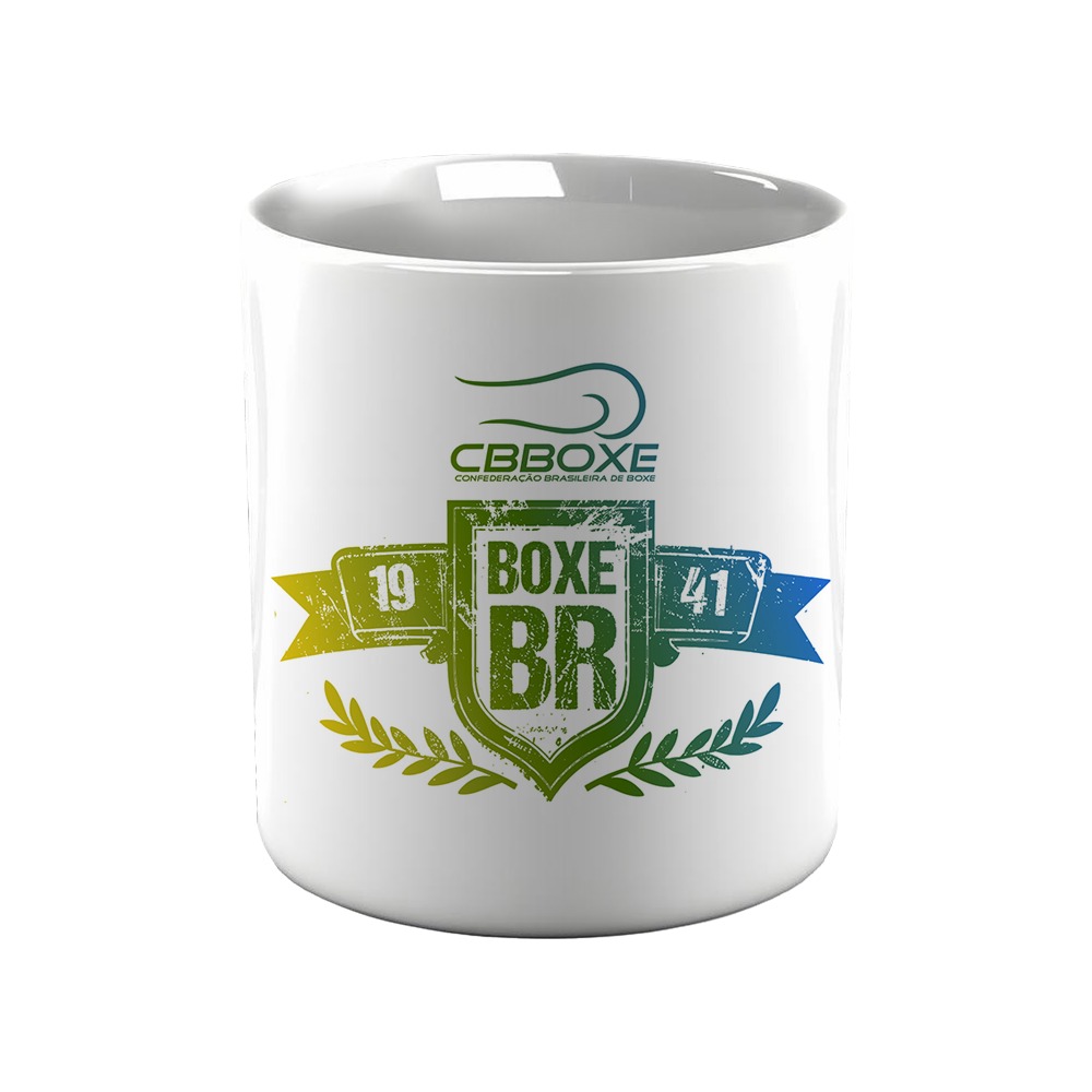 Caneca de Cerâmica Boxe Brasil