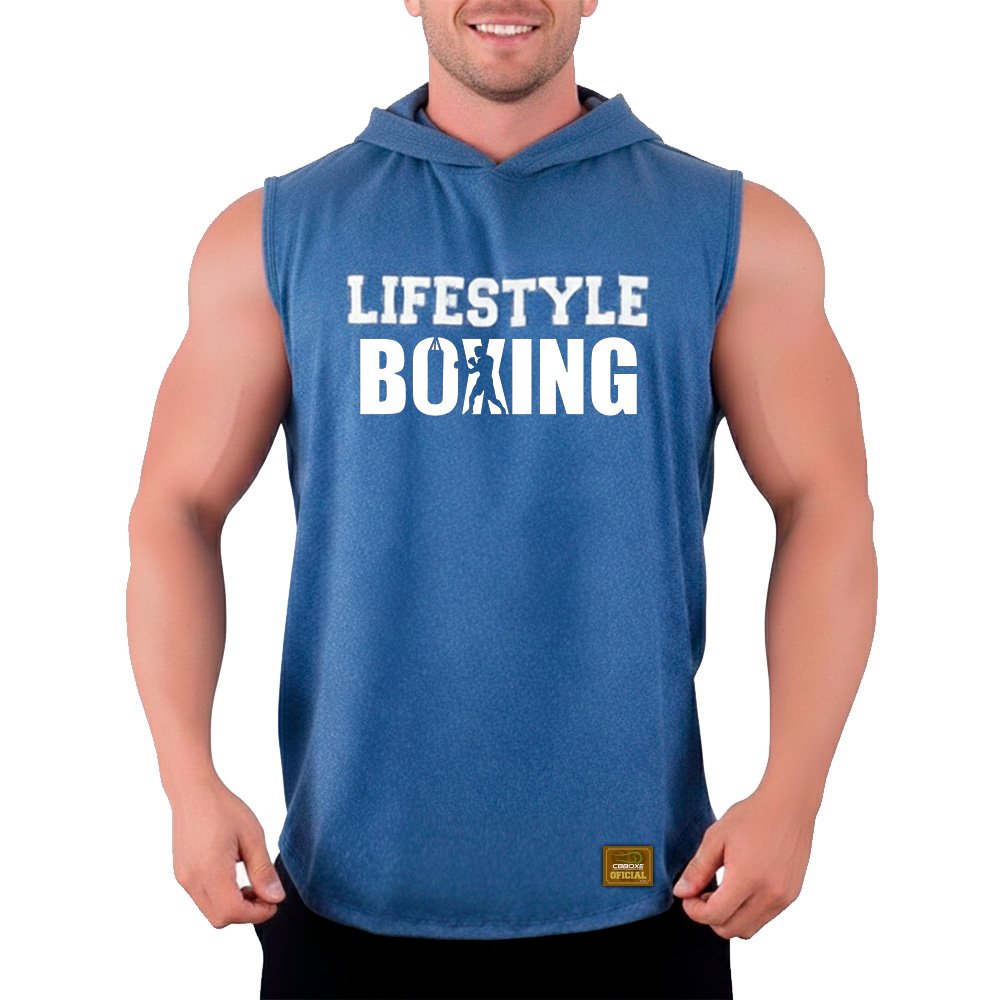 Regata com Capuz CBBOXE Oficial Longline ...