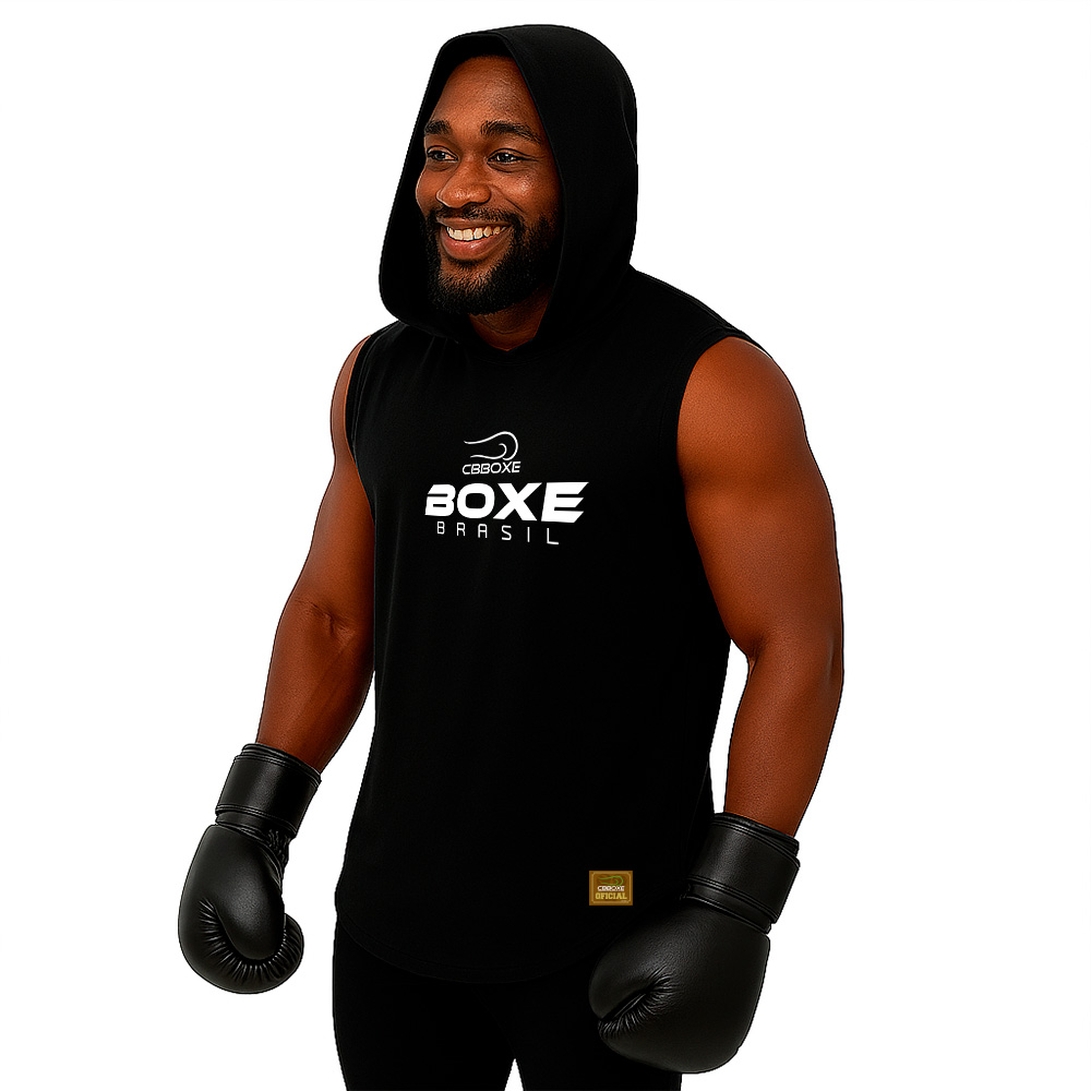 Regata com Capuz CBBOXE Oficial Longline ...